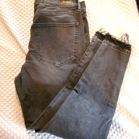 Express grey jeans